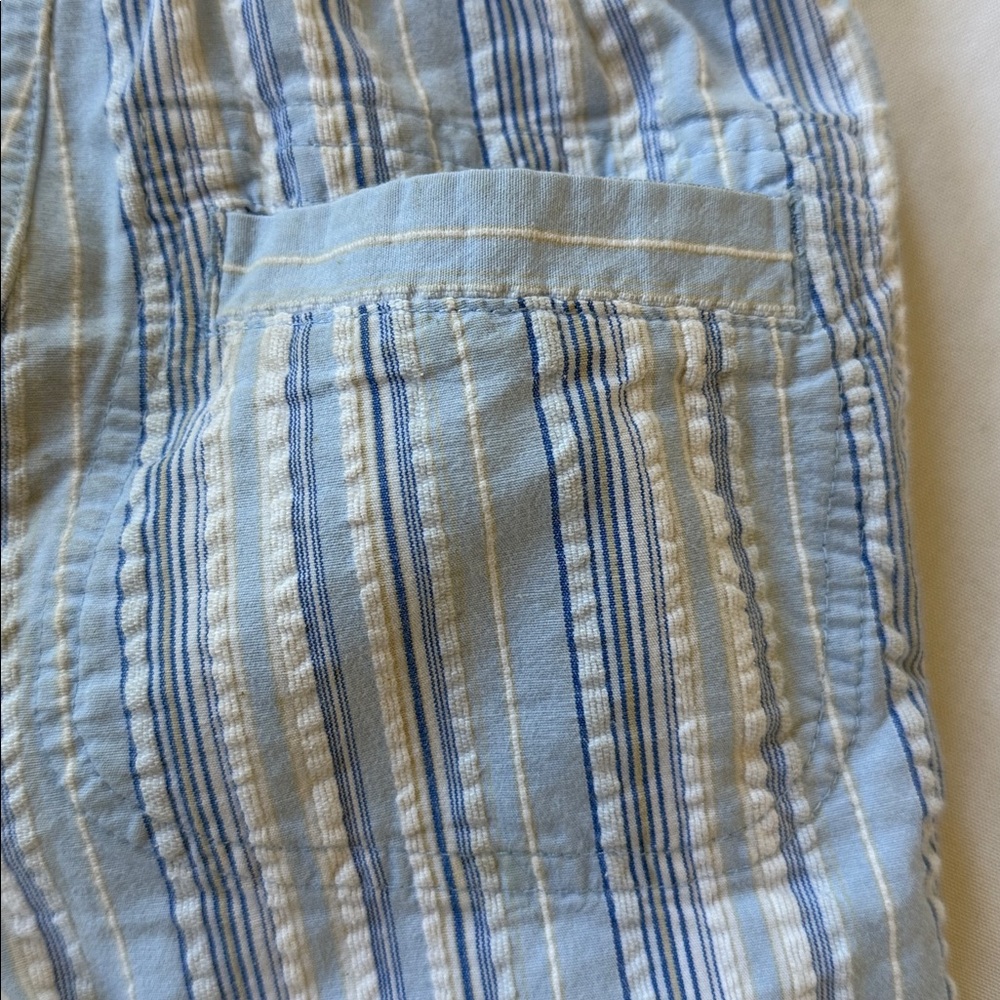 Hanna Andersson Blue Striped Shorts 100% Cotton  Boys Size 100 - Picture 7 of 7